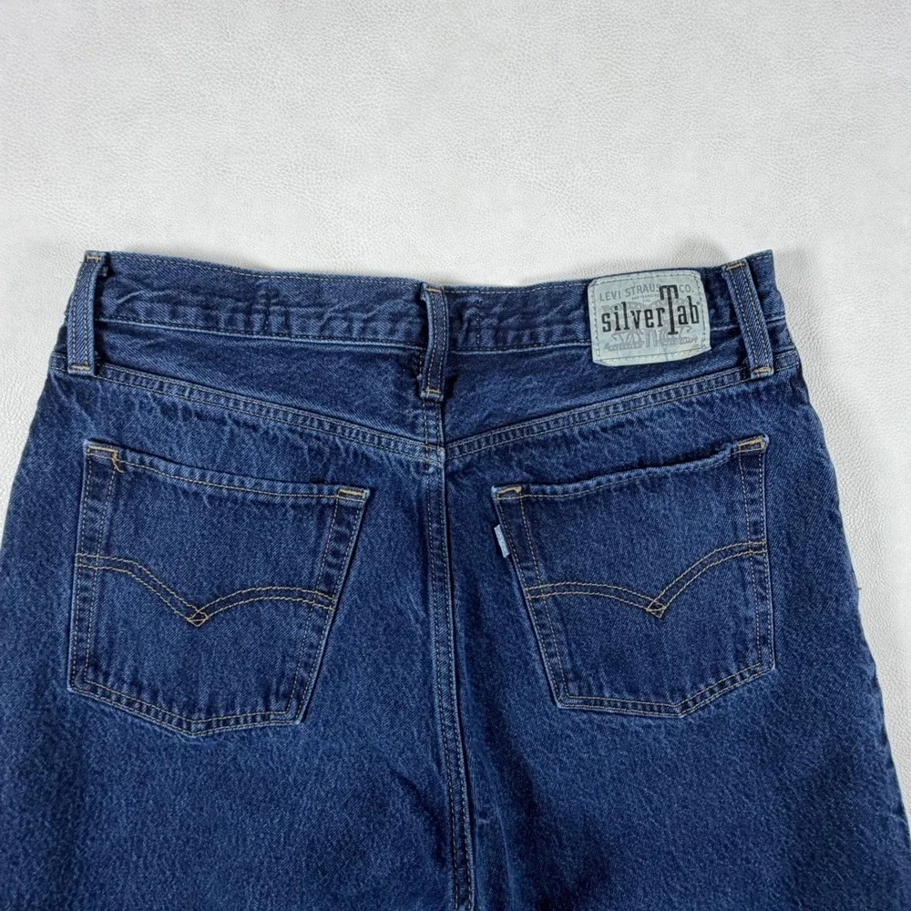 Levis SilverTab 94 Baggy Jeans Mens 32x30 Indigo Blue Denim